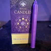 Ritual candle viola