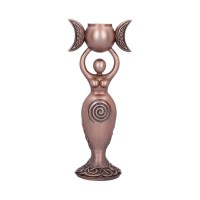 spiral goddess candle holder nemesis now
