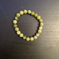 Bracciale in Giada con Perline da 8 mm