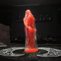 Candela rossa degli amanti