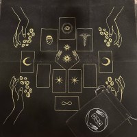 Tovaglia in velluto per tarocchi