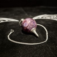 Pendolo in ametista grande