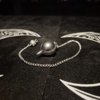 Pendolo in ottone cromato