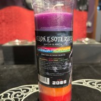Candela ritualizzata dei 7 colori