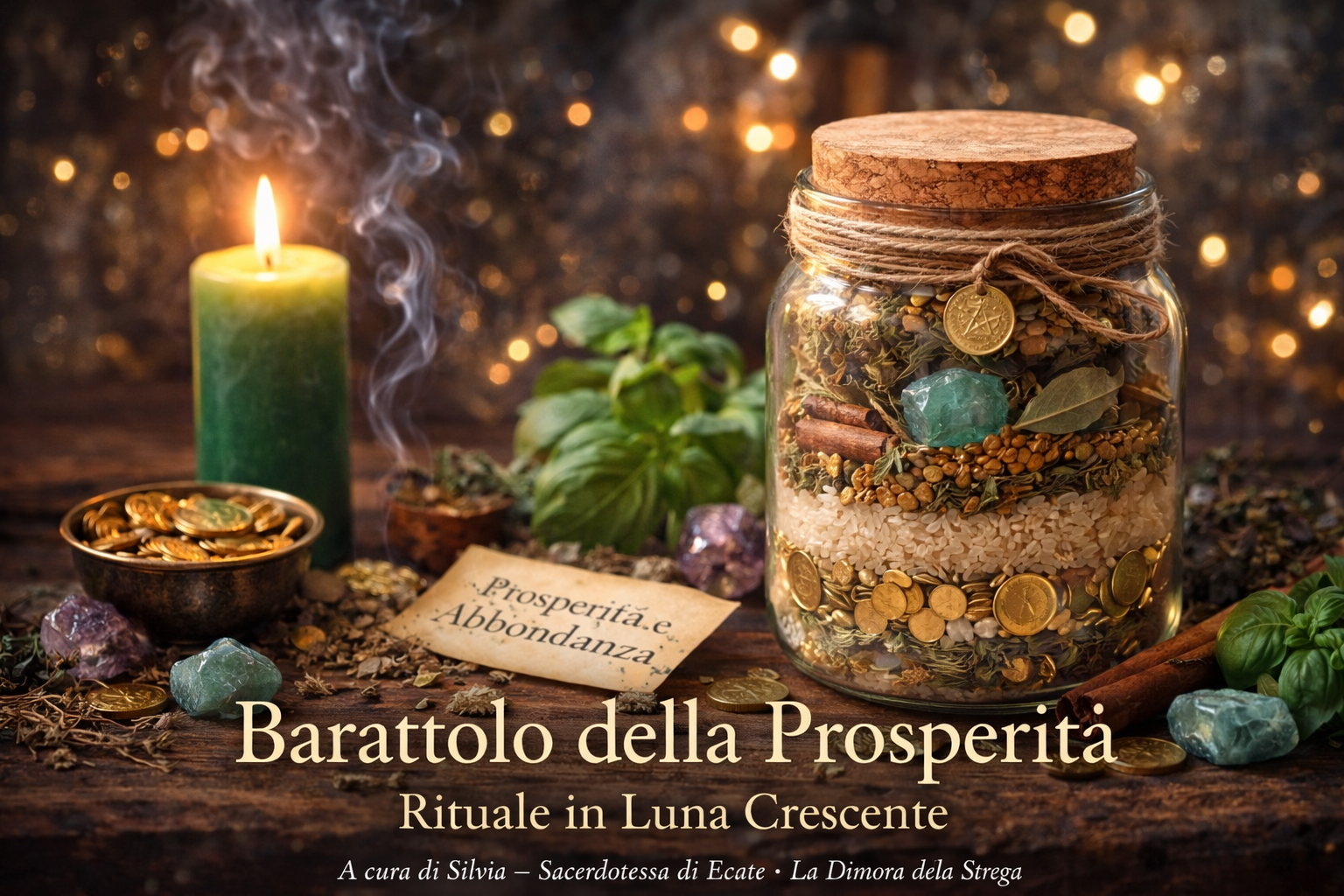 Barattolo della Prosperità: il rituale semplice per attirare abbondanza e opportunità
