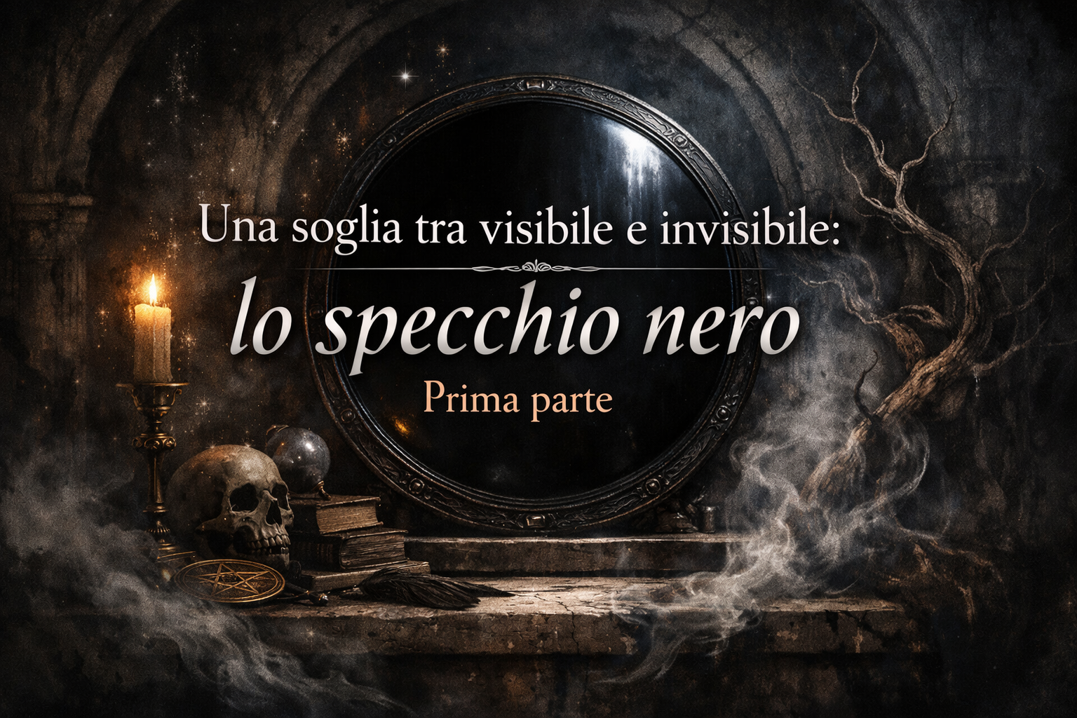 Una soglia tra visibile e invisibile: lo specchio nero