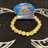 Bracciale in calcite gialla