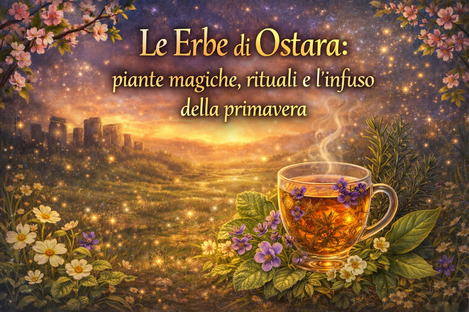 Le Erbe di Ostara: piante magiche, rituali e l’infuso della primavera