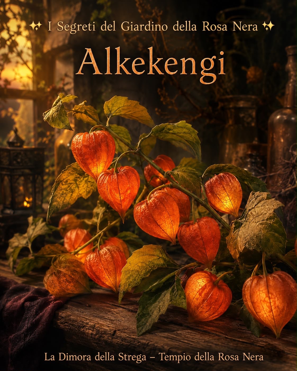 I Segreti del Giardino della Rosa Nera: L’Alkekengi